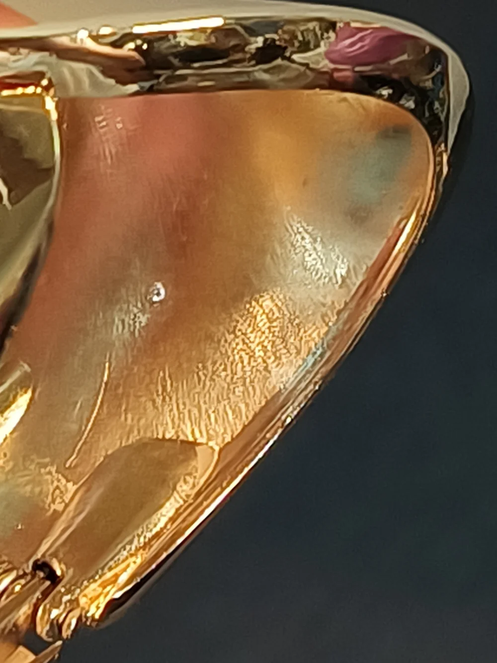 Wide Chunky Bright Gold Tone Bypass Spring Clamp Cuff Bracelet